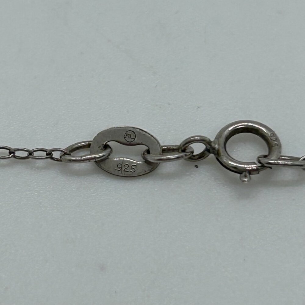 925 Sterling Silver Lotus Blossom Pendant Necklace Dainty Spiritual Minimalist - Picture 8 of 15
